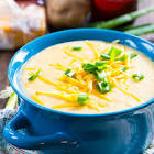 beer and cheese potato chowder  crock pot