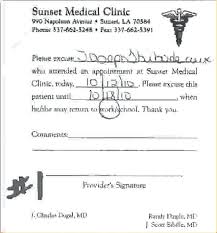 Doctors Note Used At Work Does Urgent Care Give Notes Piliapp Co