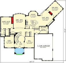 Home Office And Sunroom House Plan