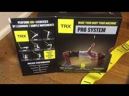 trx suspension trainer pro 4 unboxing