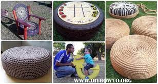 Materials for the diy tire teacup planter: Diy Recycled Old Tire Furniture Ideas Projects For Home