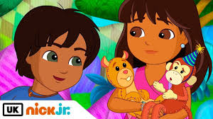 And the theme song, which has a few words in spanish, uses it. Dora And Friends A Sockin Good Party Nick Jr Uk Youtube
