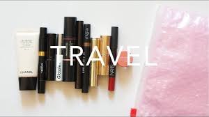 makeup essentials to carry on your
