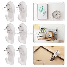 Invisible Wall Hooks Mount Photo