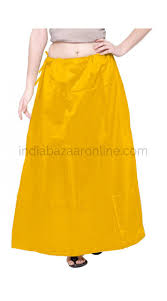 Shimmer Readymade Yellow Petticoat Wj004602