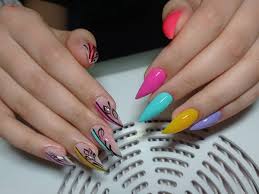 acrylic or gel which nail extension