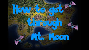 How To Get Through Mt. Moon (Pokemon Fire RedLeaf Green) - YouTube