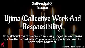 Ujima: The 3rd Principle Of Kwanzaa - Fitman Performance