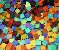 Cbs Dichroic Solid Color Squares