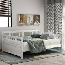 Twin Full Wood Daybed Sofa Bed Frame