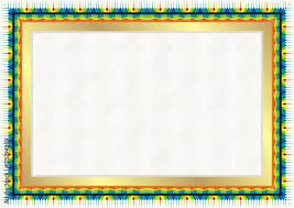 colorful frame border with modern