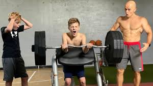 strongest 11 year old kid lifts crazy