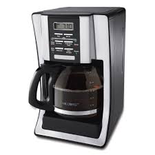 Coffee measures one cup as 5 oz.) this is a basic coffee maker that has a clock and a timer so that you could have your brew at a set time. Mr Coffee 12 Cup Programmable Coffeemaker Bvmc Sjx33gt Review