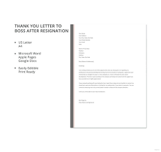 6 sle thank you resignation letters