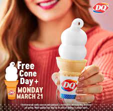 TODAY IS FREE CONE DAY! 😃 We... - Dairy ...