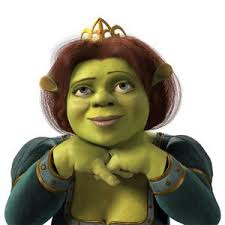 The underline in Shrek is much more “come as you are” when Princess Fiona simply chooses to ignore or even starts to like here look as a female ogre. - fiona