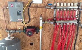 radiant heat with a tankless water