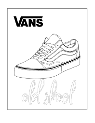 Search through 623,989 free printable colorings at. Van Shoes Coloring Pages Coloring Home