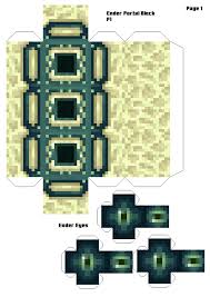 pixel papercraft designs with s