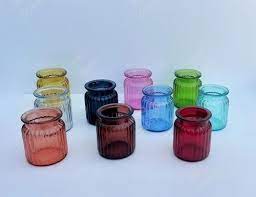 275ml Indo Glass Colourfull Decorative