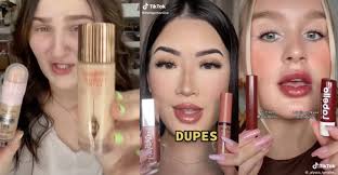 tiktok approved dupes for high end makeup