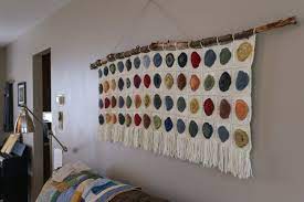 Pop Blanket Turned Wall Hanging Wool