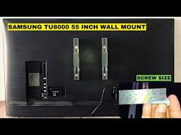 Samsung Ua55tu8000 Tv Wall Mount