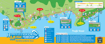 Course Map Honolulu Ekiden And Music 2020 Honolulu Ekiden