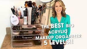 best large acrylic makeup organizer