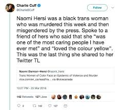 Приєднайтесь до facebook, щоб спілкуватися з naomi tl та іншими, кого ви можете знати. Transgender Woman Naomi Hersi Murdered In London Hotel Room