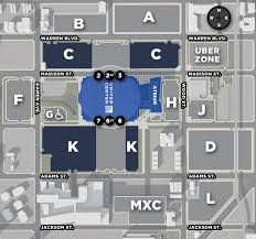 directions parking united center