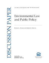 pdf environmental law and public policy