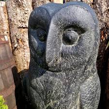 Large Owl Garden Sculpture