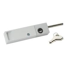 Keyed Patio Door Lock W Rotating Bolt