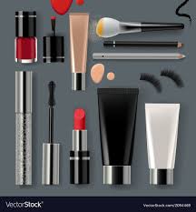 makeup set collection royalty free