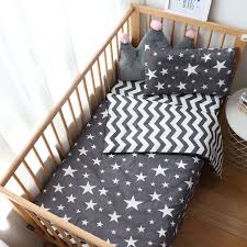 3pcs Baby Bedding Set For Newborns Star