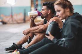 a protein shake before or after workout