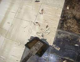 remove asbestos in linoleum flooring