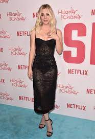 Big Bang Theory' Star Kaley Cuoco Wore a See-Through Lace Dress That Left  Jaws on the Floor