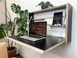 Desk Fold Down Home Office Drop Down