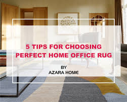 choosing perfect home office rug