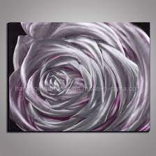 china purple rose 3d metal handicraft