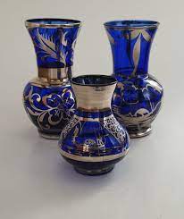 Vintage Italian Glass Cobalt Blue