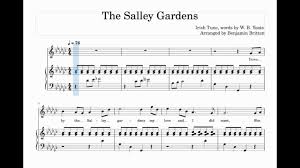 the salley gardens arr britten