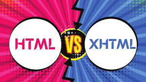 html vs xhtml with exles dot net