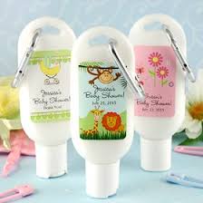 Labels are engineered to fit the bath and body works pocketbacs. Personalized Sunscreen Baby Shower Favors Spf 30