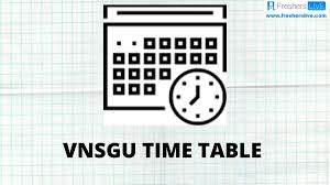 If any question please call. Vnsgu Time Table 2020 Released Check And Download Vnsgu Exam Time Table Exam Schedule At Vnsgu