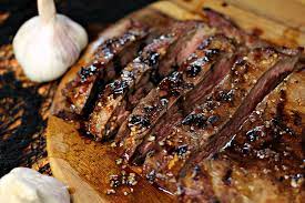 vire steaks with garlic red wine
