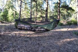 Testing out my diy bridge hammock and underquilt. Flat Sleeping Hammock Ridgerunner Warbonnet Outdoors