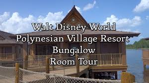 polynesian village resort bungalow room